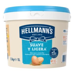 MAYONESA SUAVE Y LIGERA CUBO 5L *HELLMANN'S
