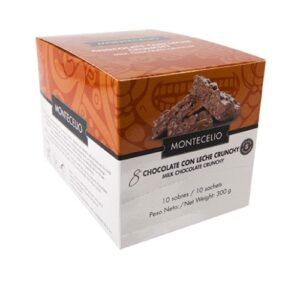 MONT N8 CHOC LECHE CRUNCHY E/10S