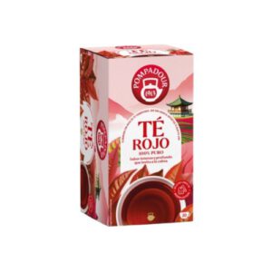 TE ROJO POMPADUR 120 ESTUCHE BOLSAS