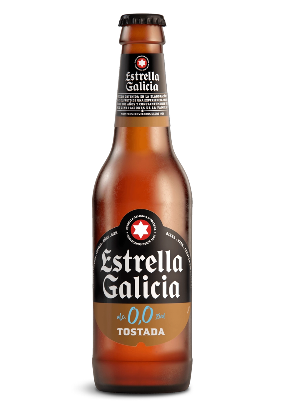 Estrella Galicia<br />
0,0 Tostada