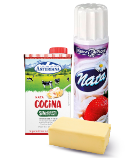 Nata y mantequilla